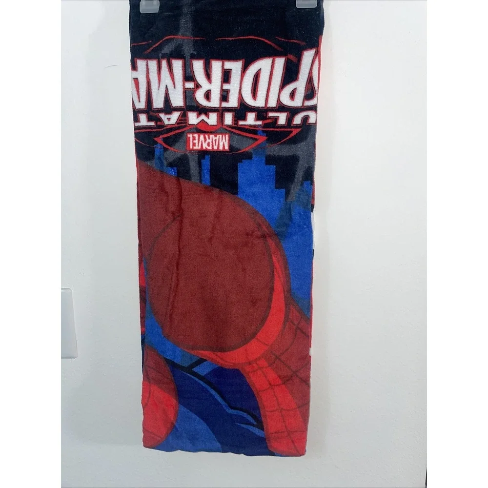 NEW MARVEL SPIDERMAN KIDS BEACH BATH TOWEL 28x58 SUPER SOFT (0141)